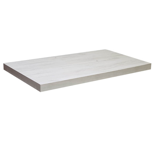 Plateau De Table DUBLIN Marbre Blanc 70x120cm