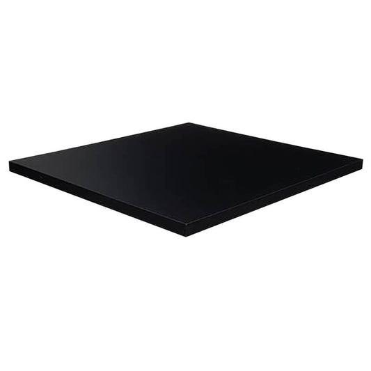 Table Haute De Café Madrid Noir 60×60 Hauteur 108