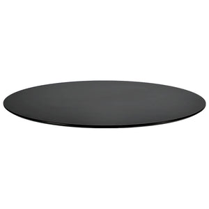 Plateau De Table COMPACT Noir 69cm