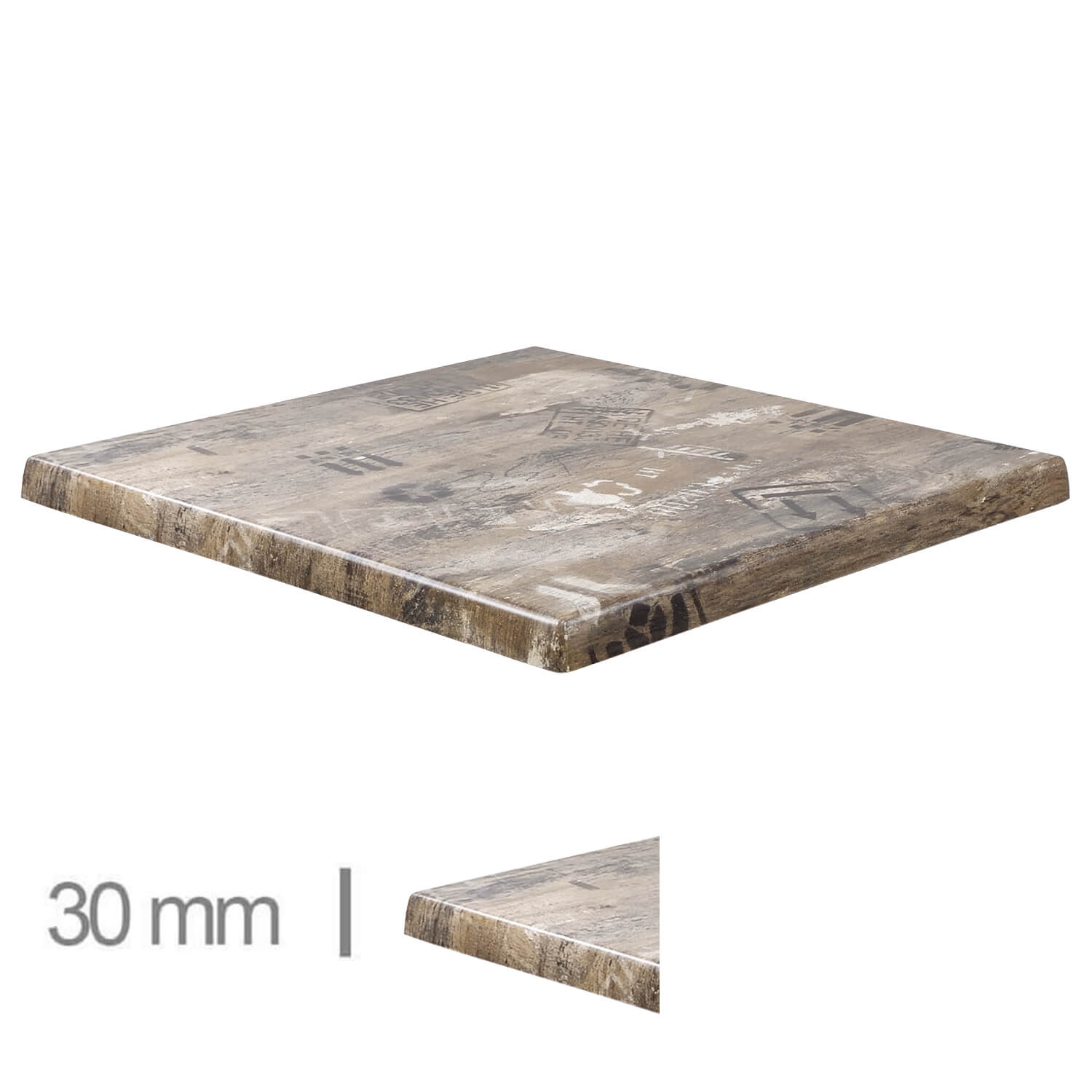 PLATEAUX DE TABLE CARRES