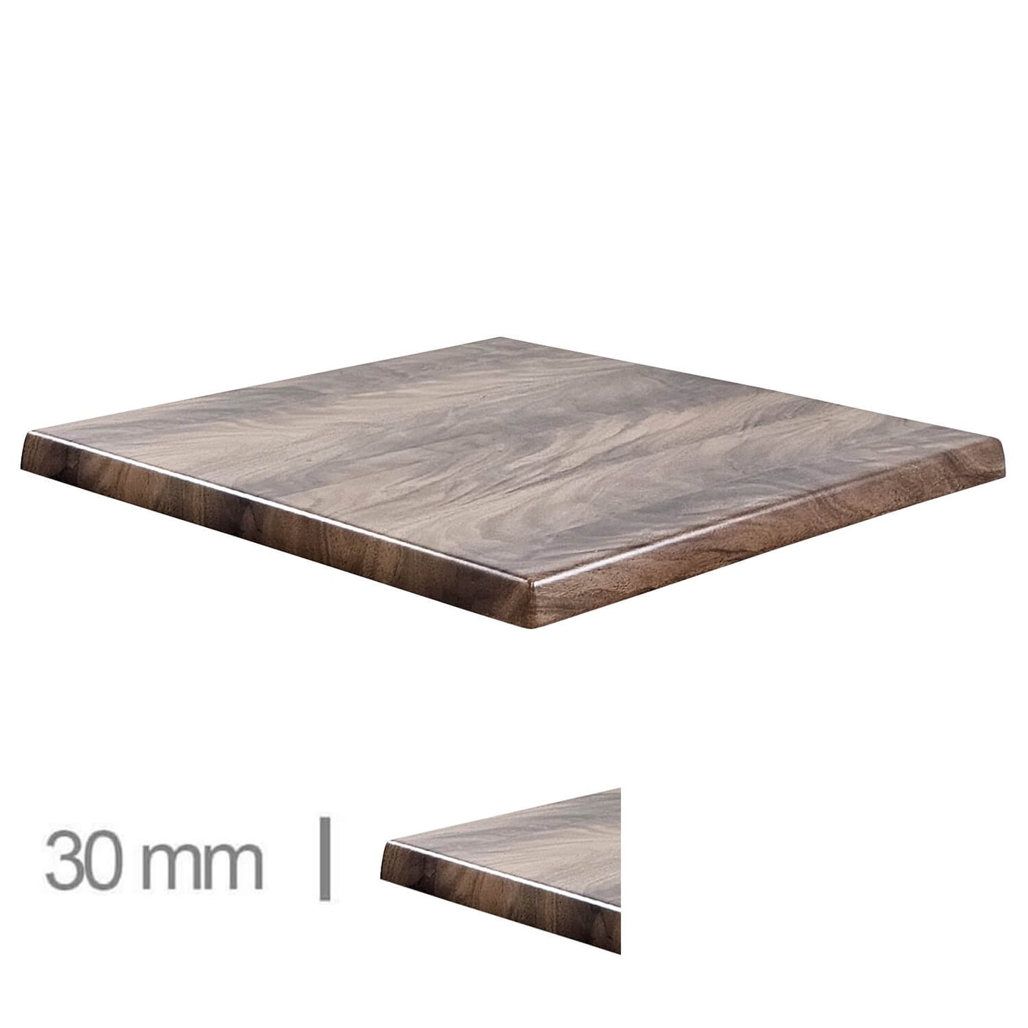 Plateau De Table WERZALIT Lagos 70x70cm