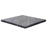 Werzalit Marquina dobrável Tabela 70 × 70cm