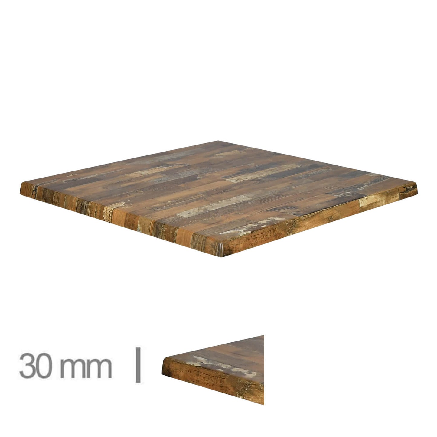 Plateau De Table WERZALIT Maracaibo 70x70cm