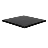 Table Pliable Werzalit Zwart 70×70Cm