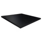 Table Haute De Café Madrid Noir 70×70 Hauteur 108