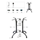 Pied De Table Fonte D’Aluminium 60×60cm