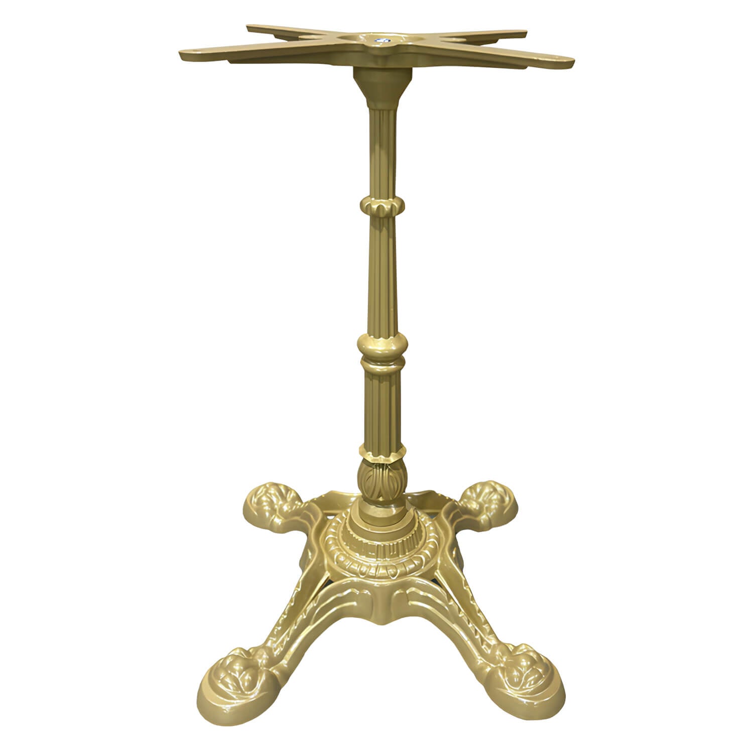 Pied De Table Bistrot Or