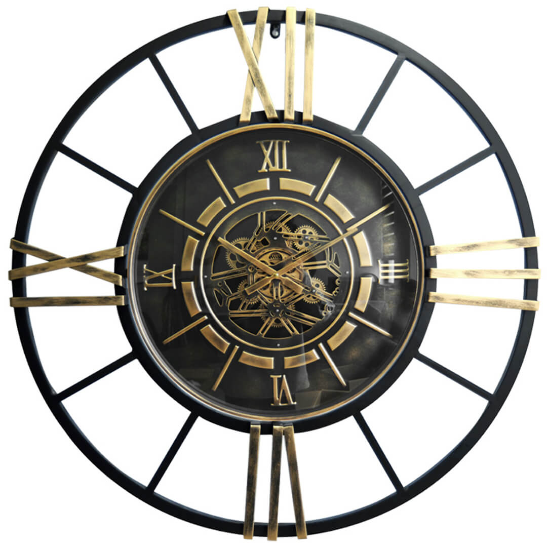 Horloge À Engrenages Avec Verre 08.059 Ø 120 Cm