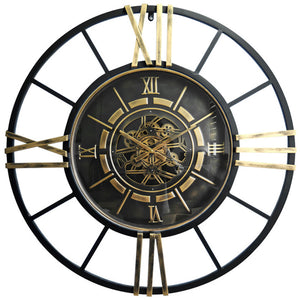 Horloge À Engrenages Avec Verre 08.059 Ø 120 Cm