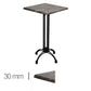 Table Haute Werzalit Pine 60×60Cm