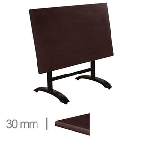 Table Pliable Werzalit Wenge 80×120Cm