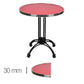 Table Werzalit Rouge 60Cm