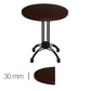 Table Werzalit Wenge 60Cm