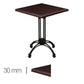 Table Werzalit Wenge 60×60Cm