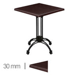 Table Werzalit Wenge 60×60Cm