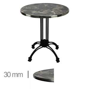 Table Werzalit Brownie 60Cm