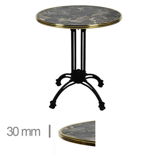 Table Werzalit Brownie 60Cm