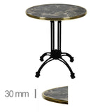 Table Werzalit Brownie 60cm