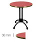 Table Werzalit Rouge 60Cm