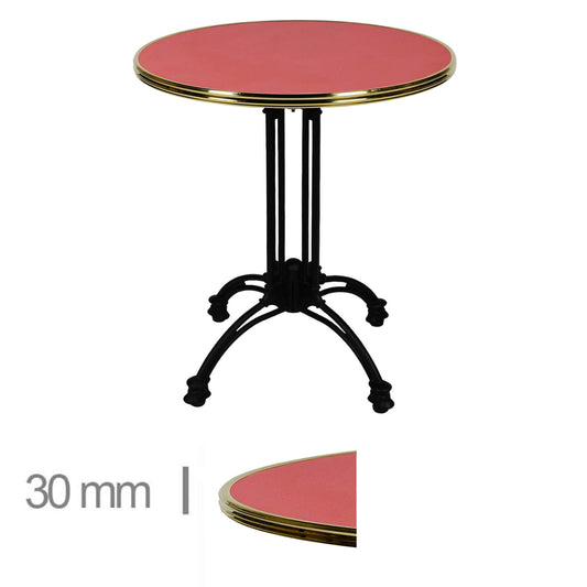 Table Werzalit Rouge 60Cm