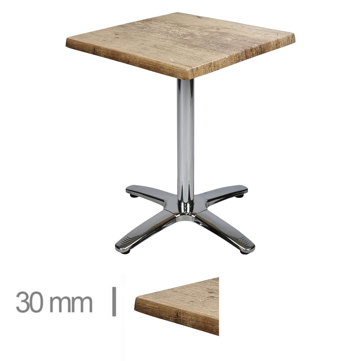 Table Werzalit Findus 70×70Cm