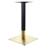 Pied De Table Réglable Acier Inoxydable Et Fer 45×45cm
