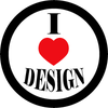 logo ilovedesign blanc