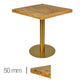 Table HORECA Mango 60×60cm