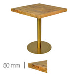 Tabelle Horeca Mango 60 × 60 cm