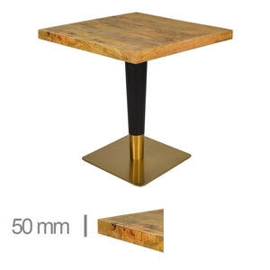 Tabelle Horeca Mango 60 × 60 cm