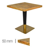 Tabelle Horeca Mango 60 × 60 cm