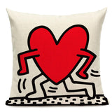 Housse Coussin Keith Haring