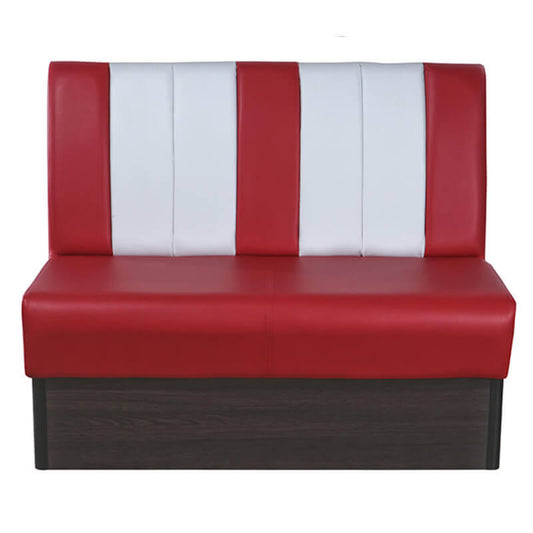 Banquette De Café Safran American Rouge Blanc