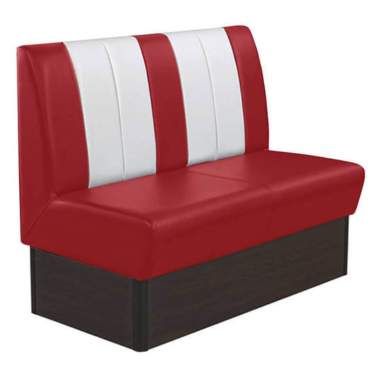 Banquette De Café Safran American Rouge Blanc