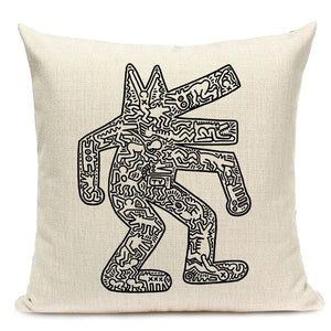 Housse Coussin Keith Haring