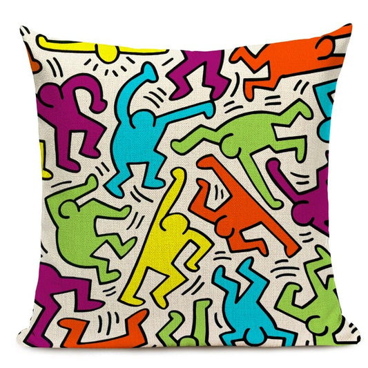 Housse Coussin Keith Haring