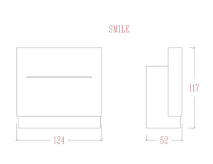 Smile reception unit