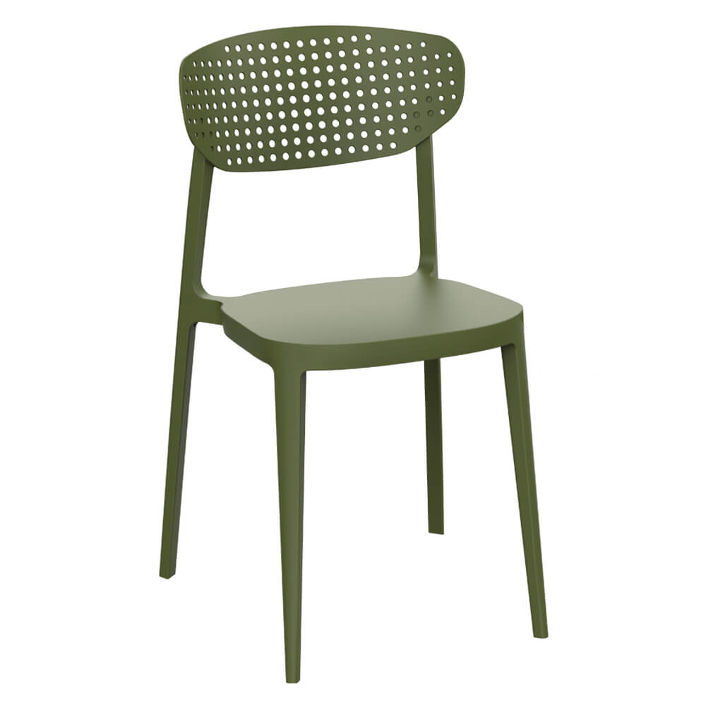 Silla de oliva como