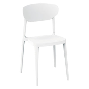 Chaise Lugano Blanc