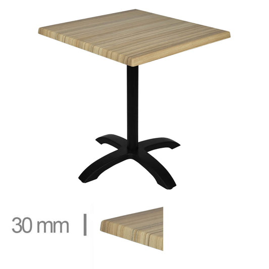 Table Pliable Werzalit Block 70×70Cm