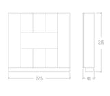 Meuble de Rangement COLOUR SERVICE