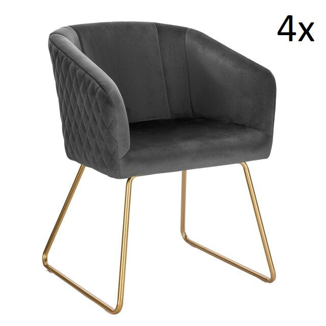 Lot 4x Chaises DIANA