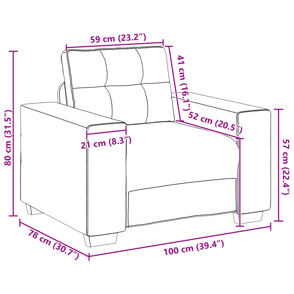 Ensemble de Canapés avec coussin avec oreiller Gris tissu