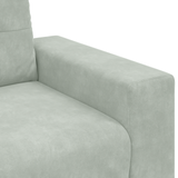 Ensemble de Canapés 3 pcs Gris 221 x 78 x 80 cm Velours