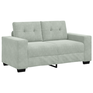 Ensemble de Canapés 3 pcs Gris 221 x 78 x 80 cm Velours