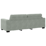 Ensemble de Canapés 3 pcs Gris 221 x 78 x 80 cm Velours