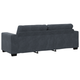 Ensemble de Canapés 3 pcs Gris 221 x 78 x 80 cm Velours