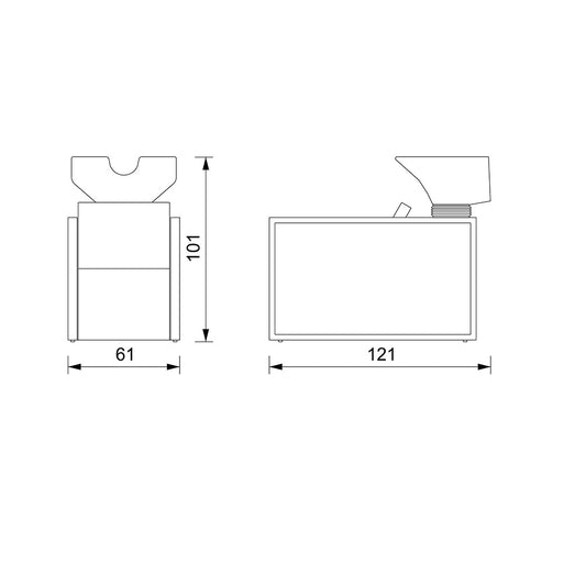 Fauteuil de Lavage IRON