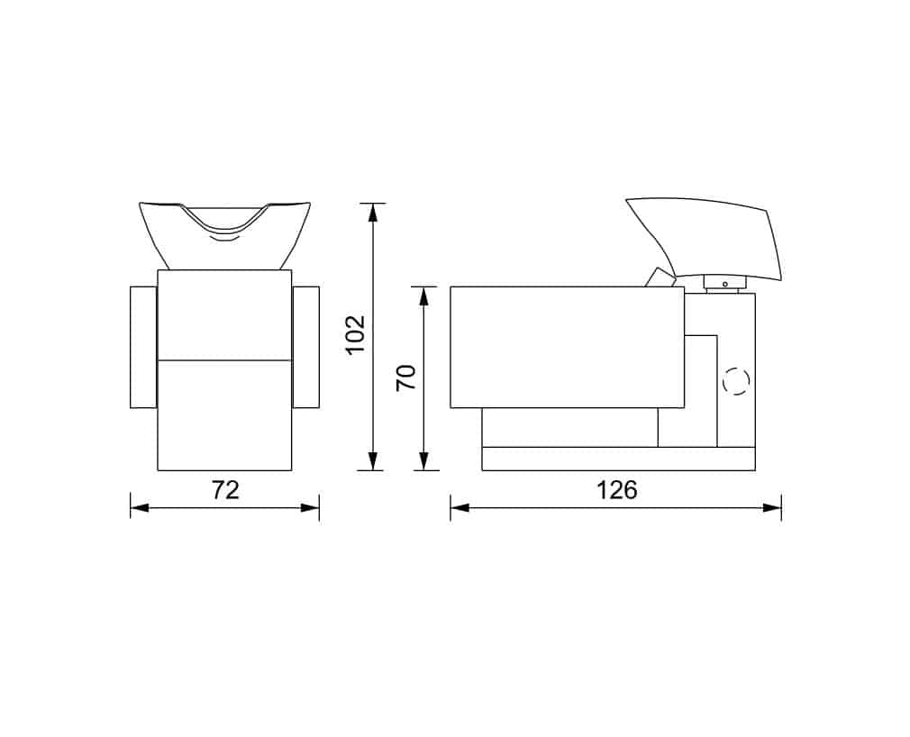 Fauteuil de Lavage COOPER