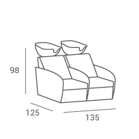 Fauteuil de Lavage Mali sofa II